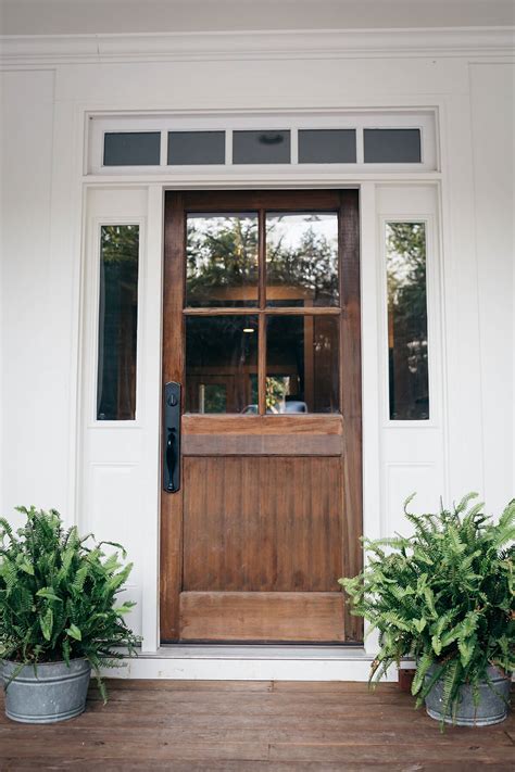 farmhouse exterior front door ideas